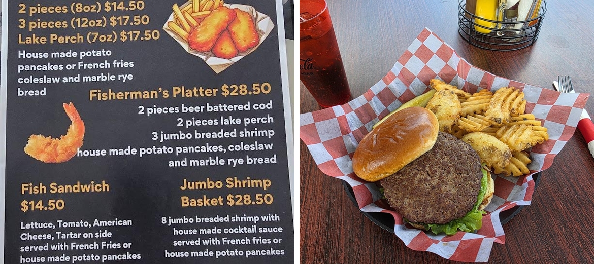 The Bullpen Sports Bar & Grill Menu